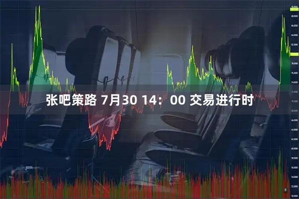张吧策路 7月30 14：00 交易进行时