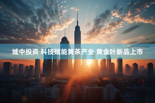 城中投资 科技赋能黄茶产业 黄金叶新品上市